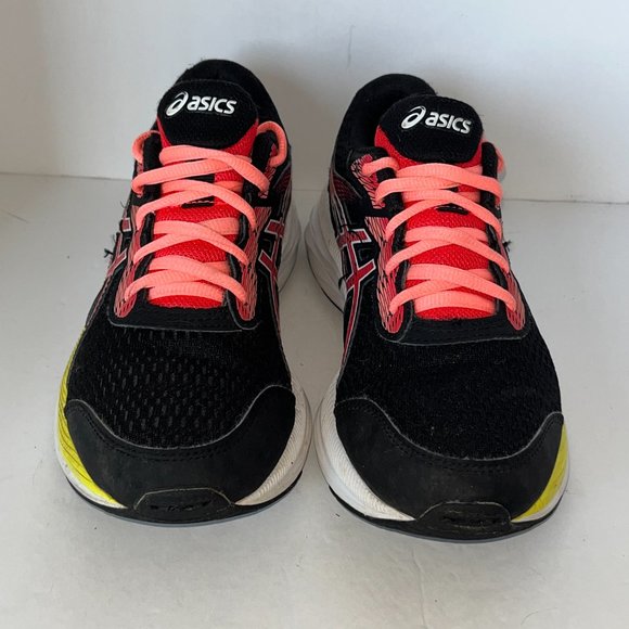 ASICS | Women's Gel Excite 6 Running Shoes Black Laser Pink Size 5 - Picture 2 of 8
